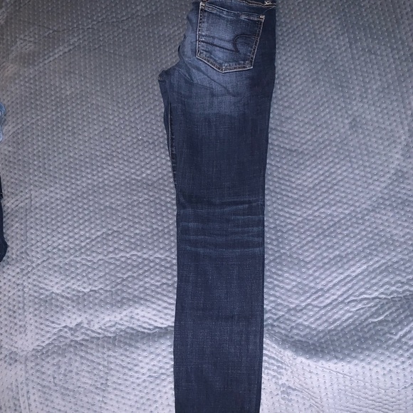 America Eagle jegging dize 4 blue Jean - Picture 2 of 4